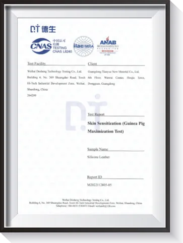 Skin Sensitization ISO10993-102021 M2022112805-05