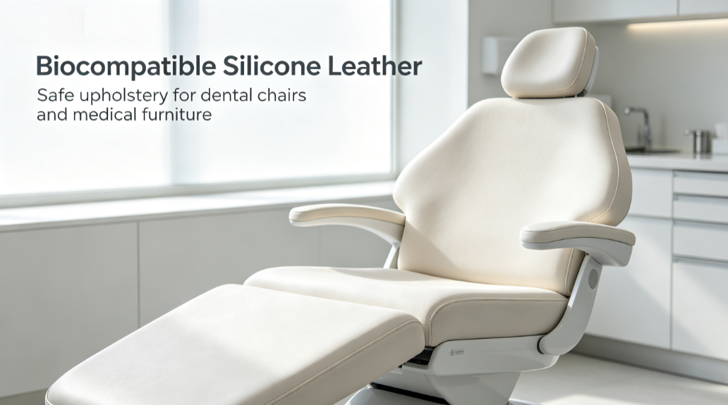 Biocompatible Silicone Leather: Ideal Safe Material for Dental Chairs
