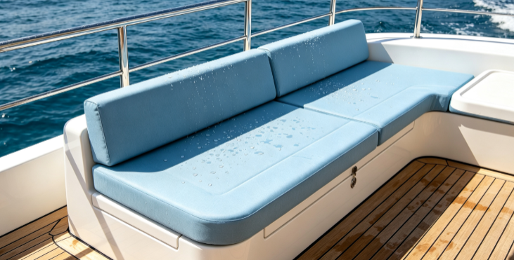 Silicone Fabric for Yacht Interiors: Why Easy Cleaning Matters