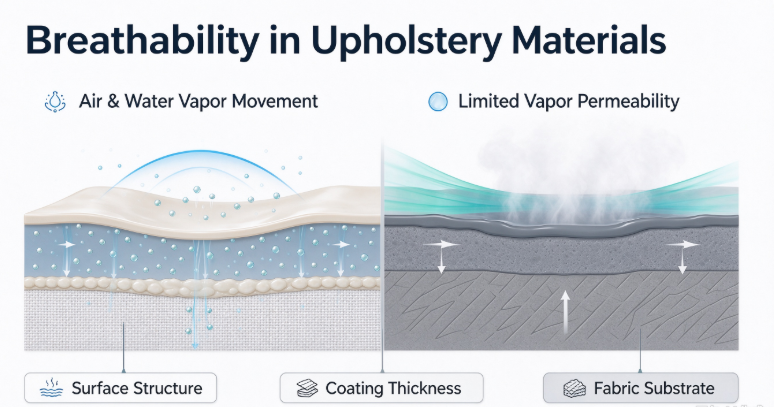 Why Material Breathability Matters in Upholstery Applications